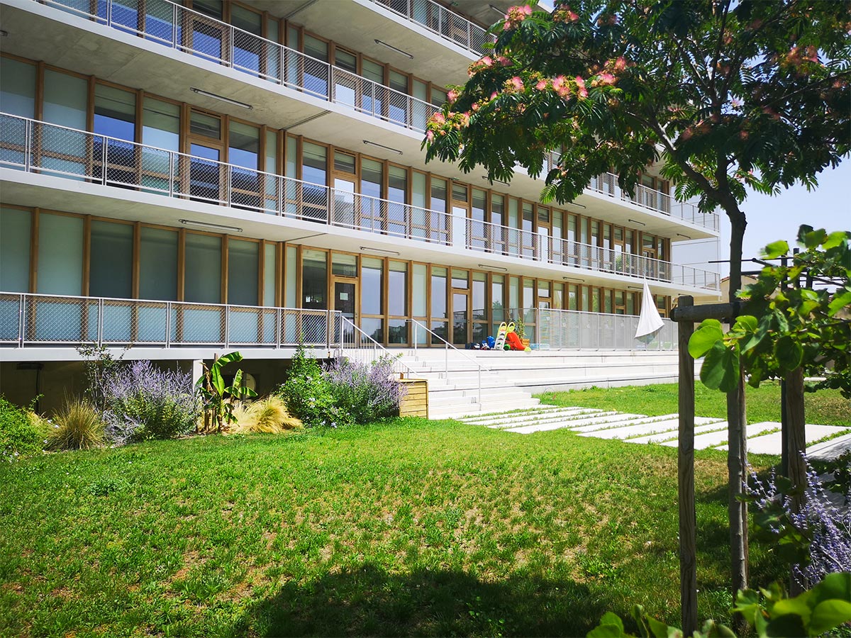 Le jardin de CBA à Agroparc